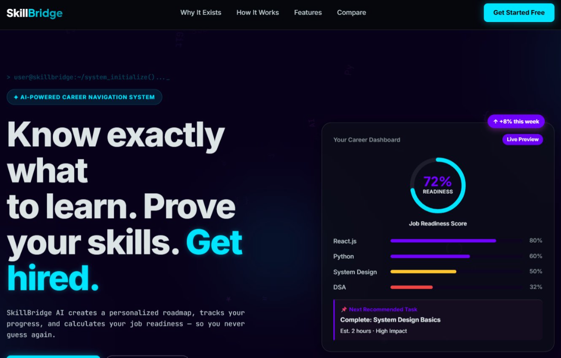 SkillBridge screenshot
